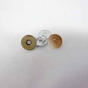 Magnetic Bag Clasp Silver