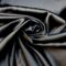 Satin Fabric Heavy Duchess Black