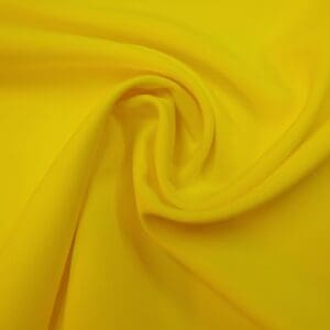 Panama Suiting Fabric Polyester Code Gin Canary Yellow