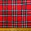 Suiting Fabric Tartan Royal Stewart Red