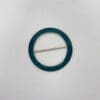Enamel Coloured Buckles Teal