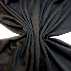 Jersey Fabric Ponte Roma Black
