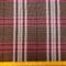 Suiting Fabric Tartan Wilson Checks Cerise Grey