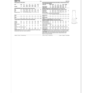 New Look Sewing Pattern 6775