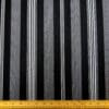 Warm Jersey Fabric Herringbone Stripe Black White