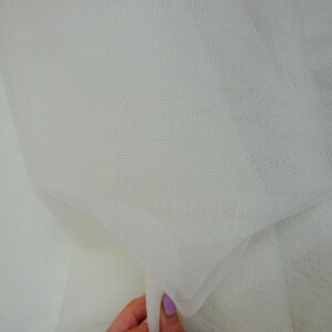 Ballet Net Fabric Code H Ivory