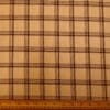 Suiting Fabric Wool Blend Bovoy Plaid Beige