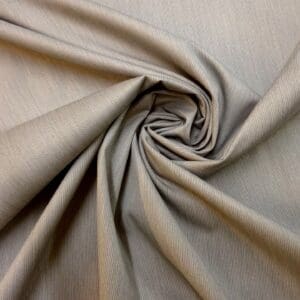 Suiting Fabric Skinny Stripe Grey Chalk