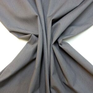 Suiting Fabric Stripe Seal Grey