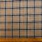 Tartan Fabric Brushed Flannel Check Mc Boogy Beige