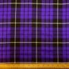 Suiting Fabric Tartan Fife Purple