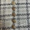 Button 15mm Shanked Calvery Gold