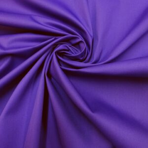 Drill Fabric Poly Cotton Purple