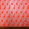 Lace Fabric Fru Fru Zing Hot Coral