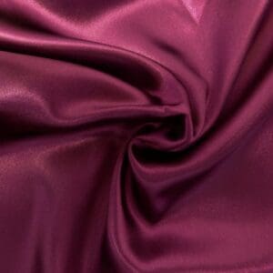 Silky Satin Fabric Finest Quality aubergine