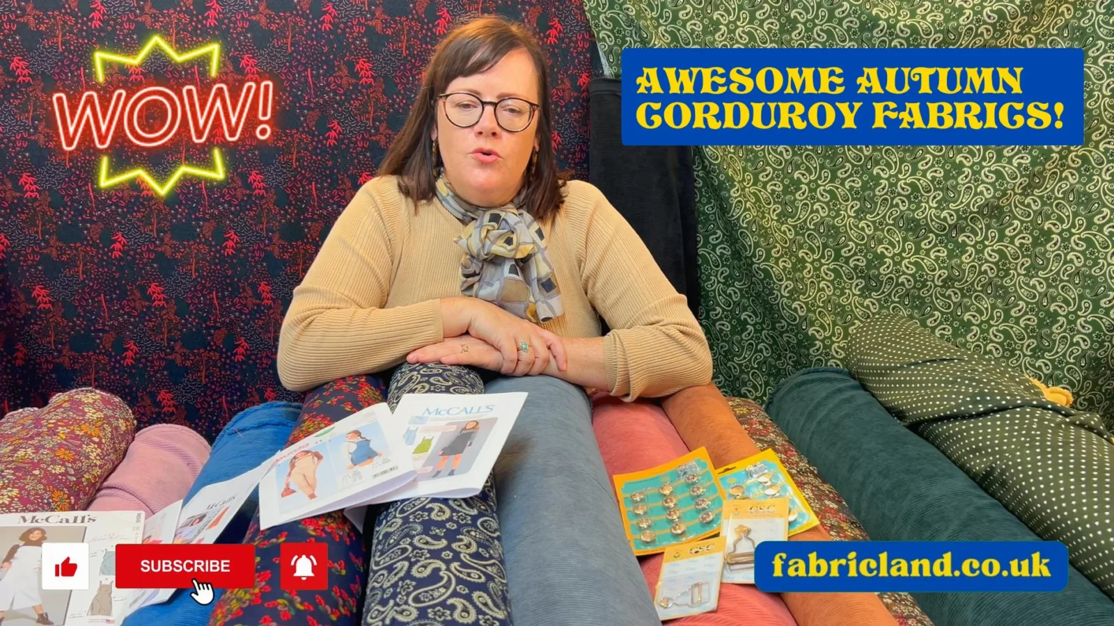 Autumn Corduroy Fabrics