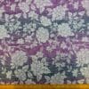 Curtain Fabric Upholstery Caracas Rose Aubergine Dark Grey