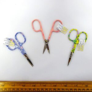 Embroidery Scissors Floral Handles