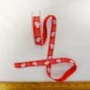 Christmas Ribbon Red 16mm Snow Owls Red