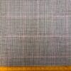 Suiting Fabric Poly Viscose Dog Tooth Day Check Black White With Minute Pink Glitter Thread