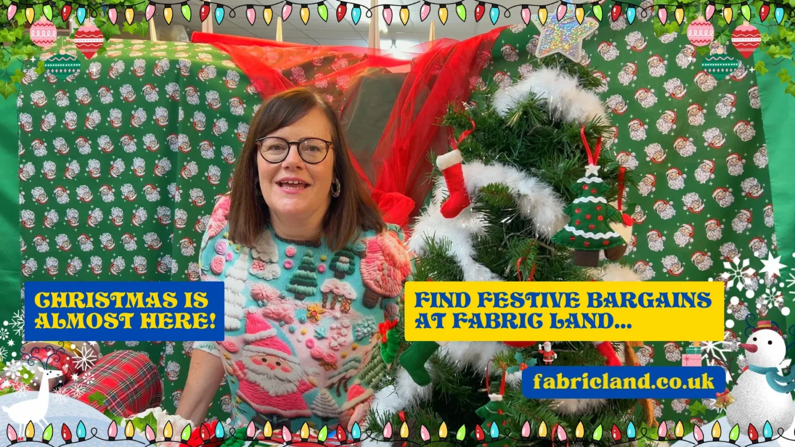 Christmas Fabrics at Fabric Land