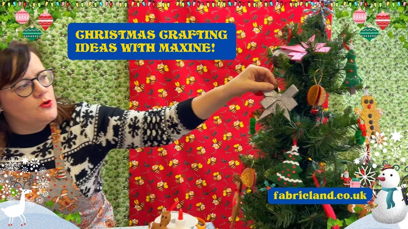 Christmas Crafting Ideas with Maxine