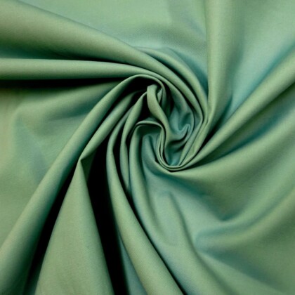Drill Fabric Poly Cotton Light Jade