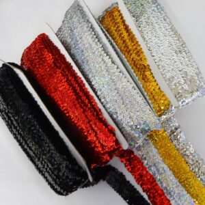 Stretch Sequins 4 Row Code Nat