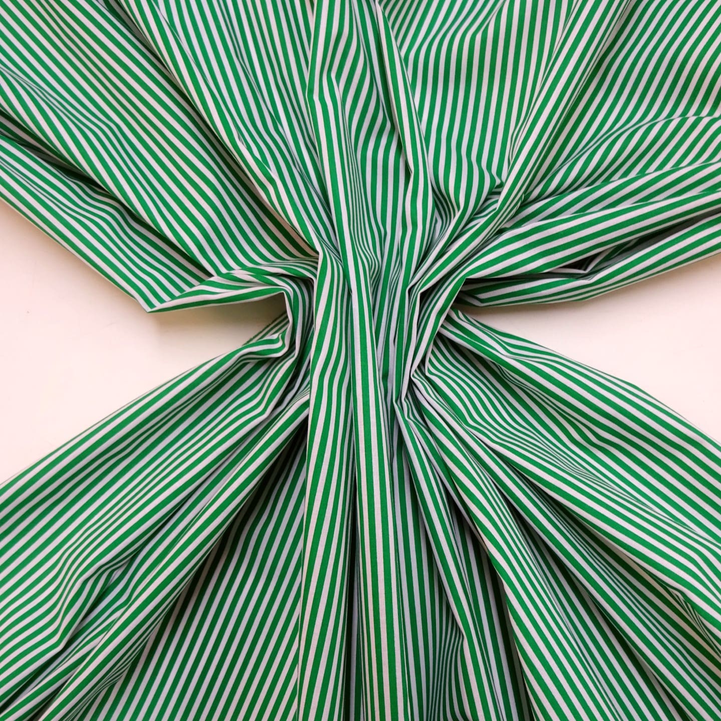Polyester Cotton Fabric Toothbrush Stripe
