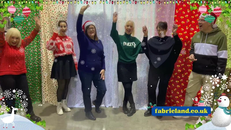Fabric Land Christmas Message