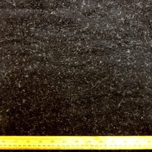 Sherpa Fleece Fabric Freddie Fleck Black