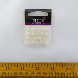 Bead Packs 8mm Faceted Beads Iridescent