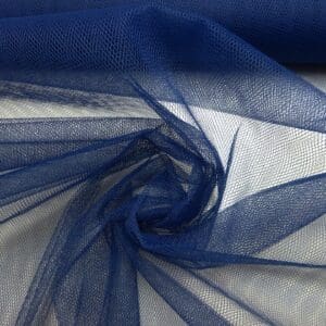 Dress Net Fabric Nylon French Navy