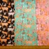 Polyester Cotton Fabric Bambi Meadow