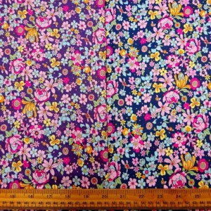Cotton Fabric Floral Passion