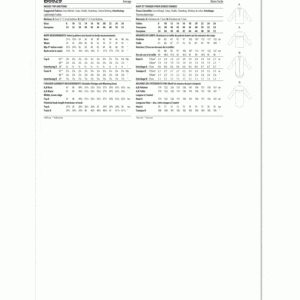 Butterick Sewing Pattern 6929