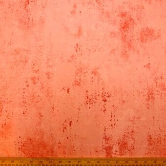 Curtain Fabric Suede Velvet Finish Settled Cork Coral