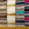 Curtain Fabric Satin Finish Seersucker Stripe