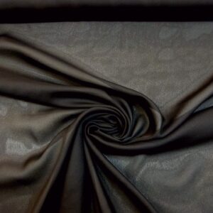 Georgette Fabric Polyester Plain Black