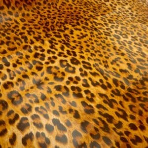 PVC Tabling Fabric Animal Print Leopard