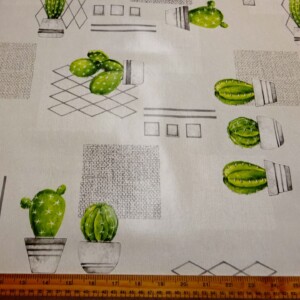 PVC Tabling Fabric Cactus