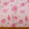 Viscose Fabric Floral Daisy Wink Pink
