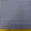 Polycotton Fabric 6mm Printed Gingham £2.00 Deals Dark Navy