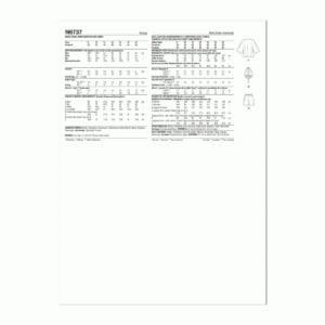 New Look Sewing Pattern 6737