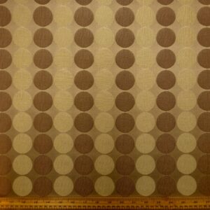 Curtain Fabric Taffeta Balls Sand Gold Bronze