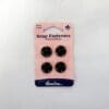 15mm Snap Fasteners Black