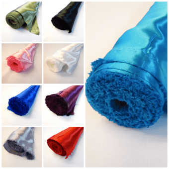 Silky Satin Fabric Full Roll (30m)