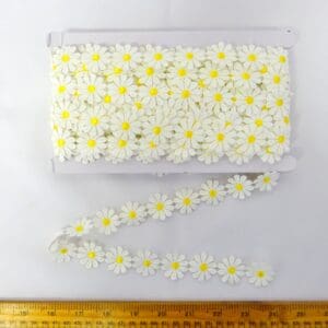 Braid Trimming Daisy Yellow