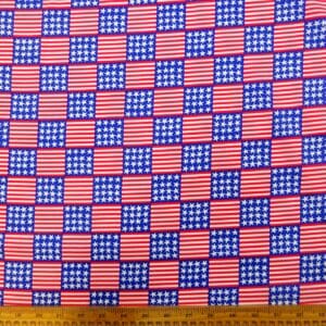 Cotton Fabric Print Hollywood USA
