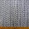 Cotton Fabric Abstract Clover Lace Black On White